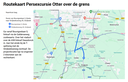 Route project Otter over de grens