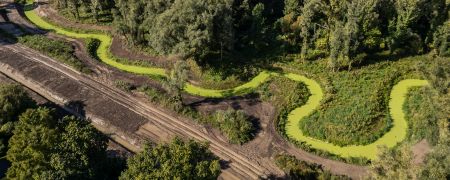 Tweede fase beekherstel Oude Kale in Landegem afgerond